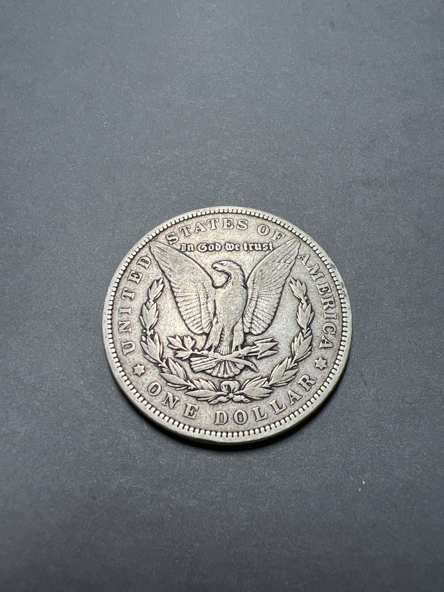 1890 $1 Morgan Dollar F-12