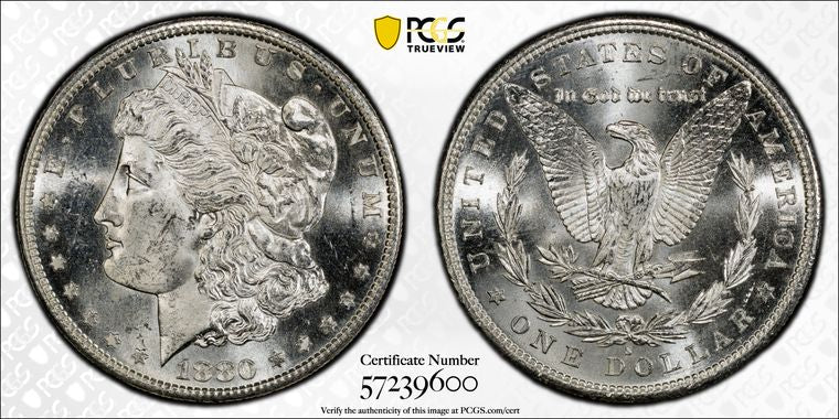 1880-S $1 Morgan Dollar PCGS MS63