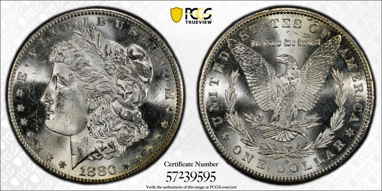 1880-S $1 Morgan Dollar PCGS MS64