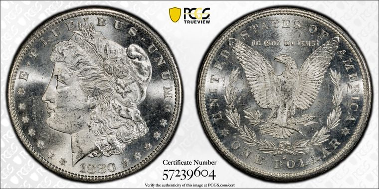 1880-S $1 Morgan Dollar PCGS MS64