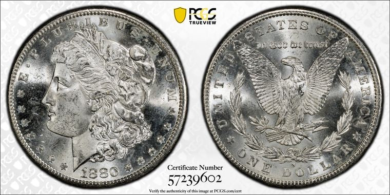 1880-S $1 Morgan Dollar PCGS MS63