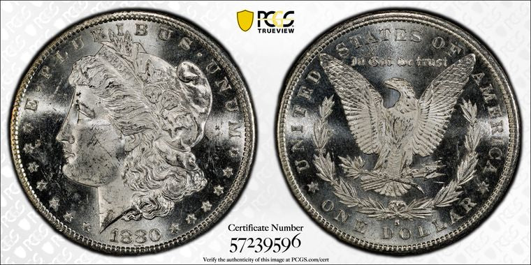 1880-S $1 Morgan Dollar PCGS MS63