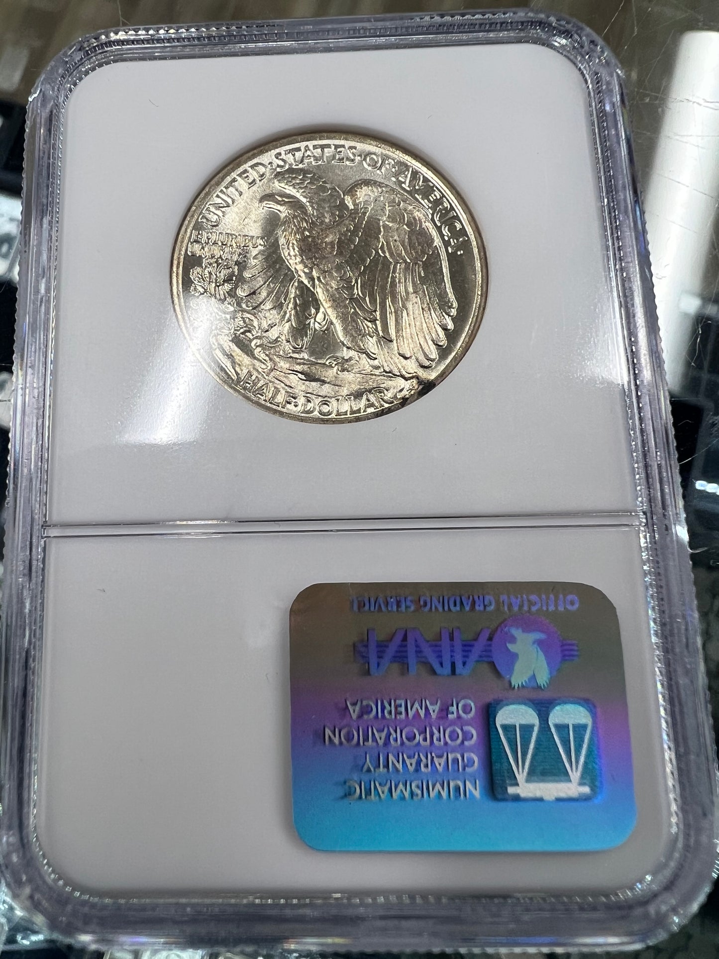 1943 50C Walking Liberty Half Dollar NGC MS64