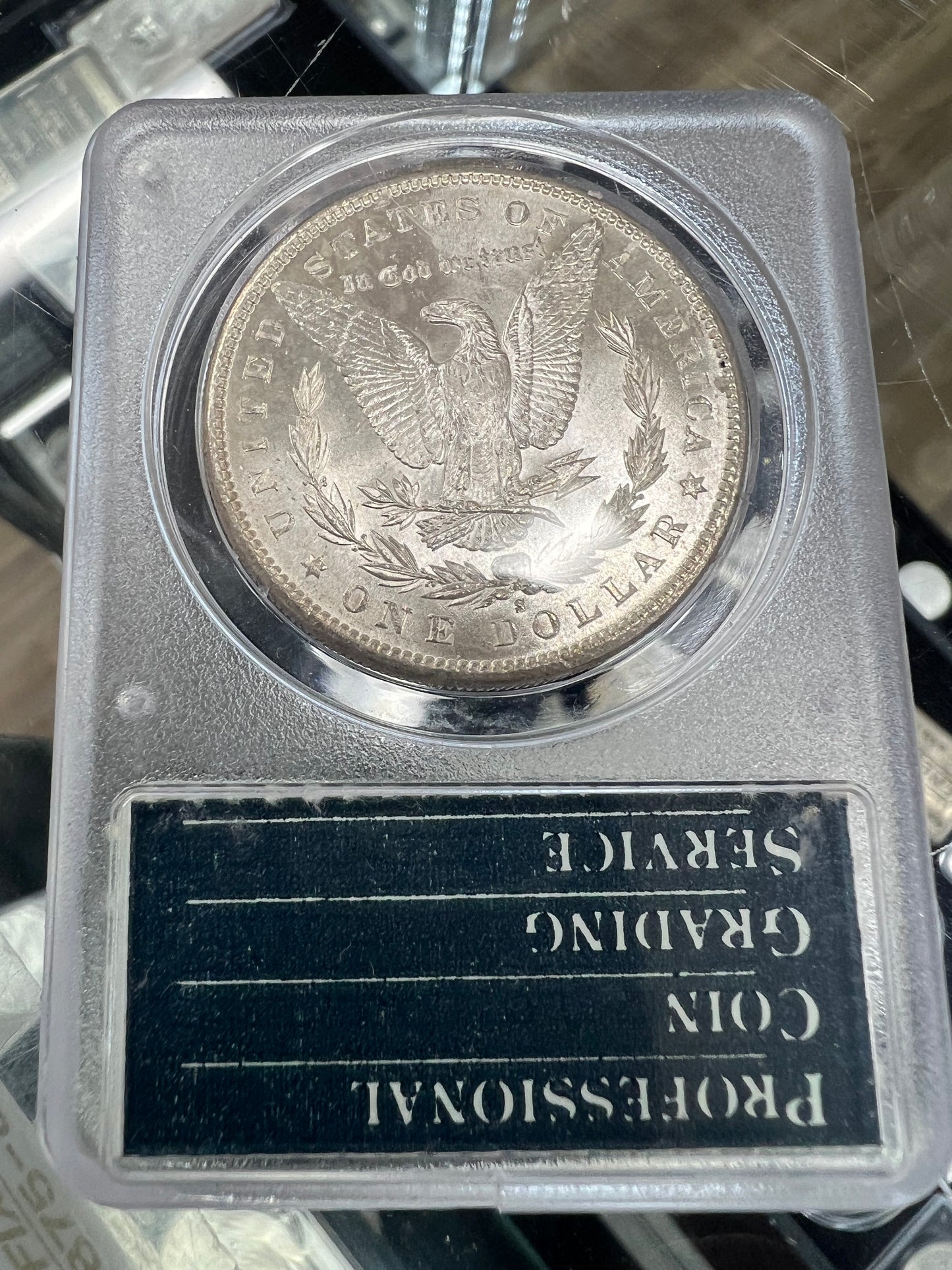 1881-S $1 Morgan Dollar PCGS MS64 (Rattler)