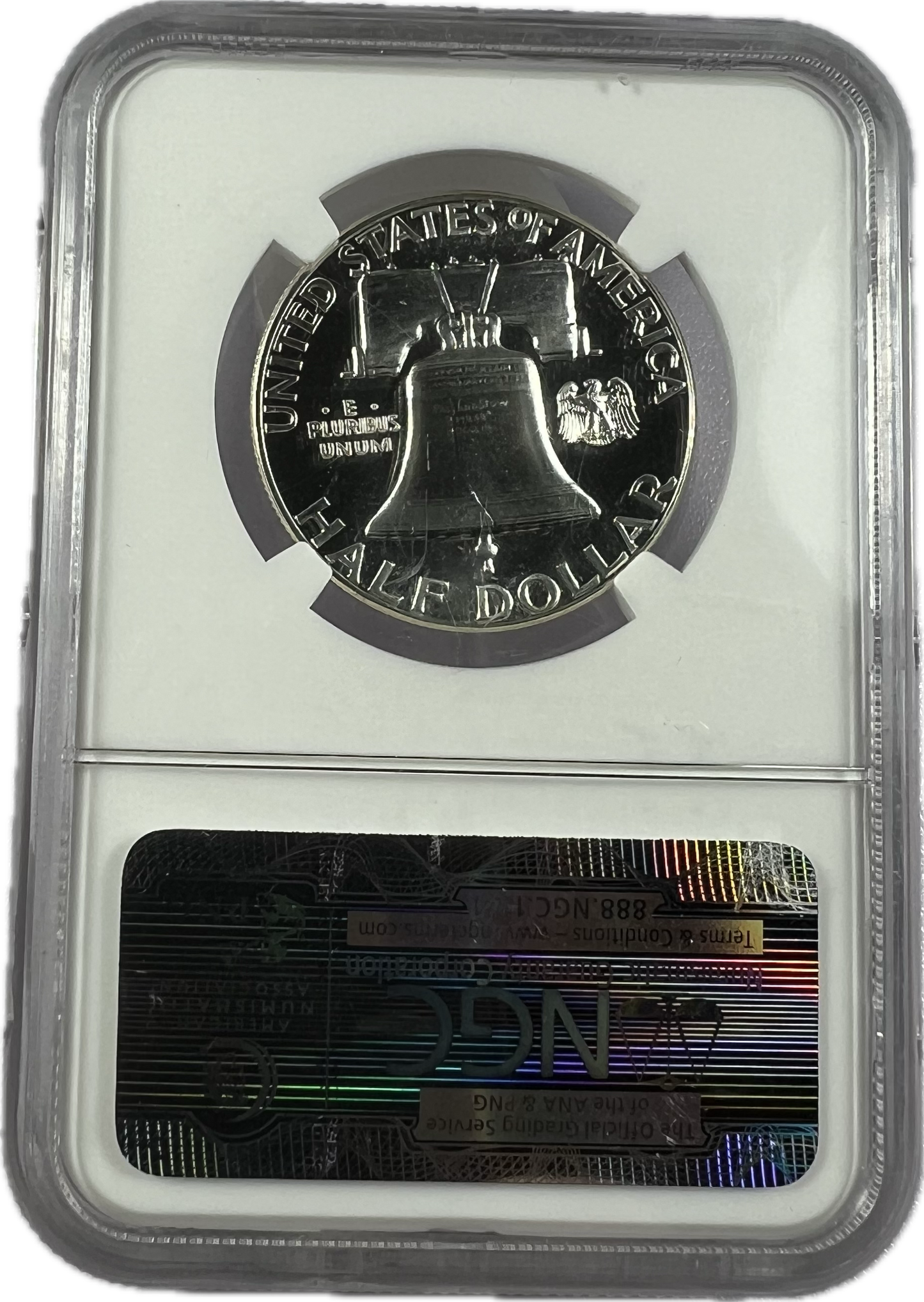 1957 50C Franklin Half Dollar NGC PF66