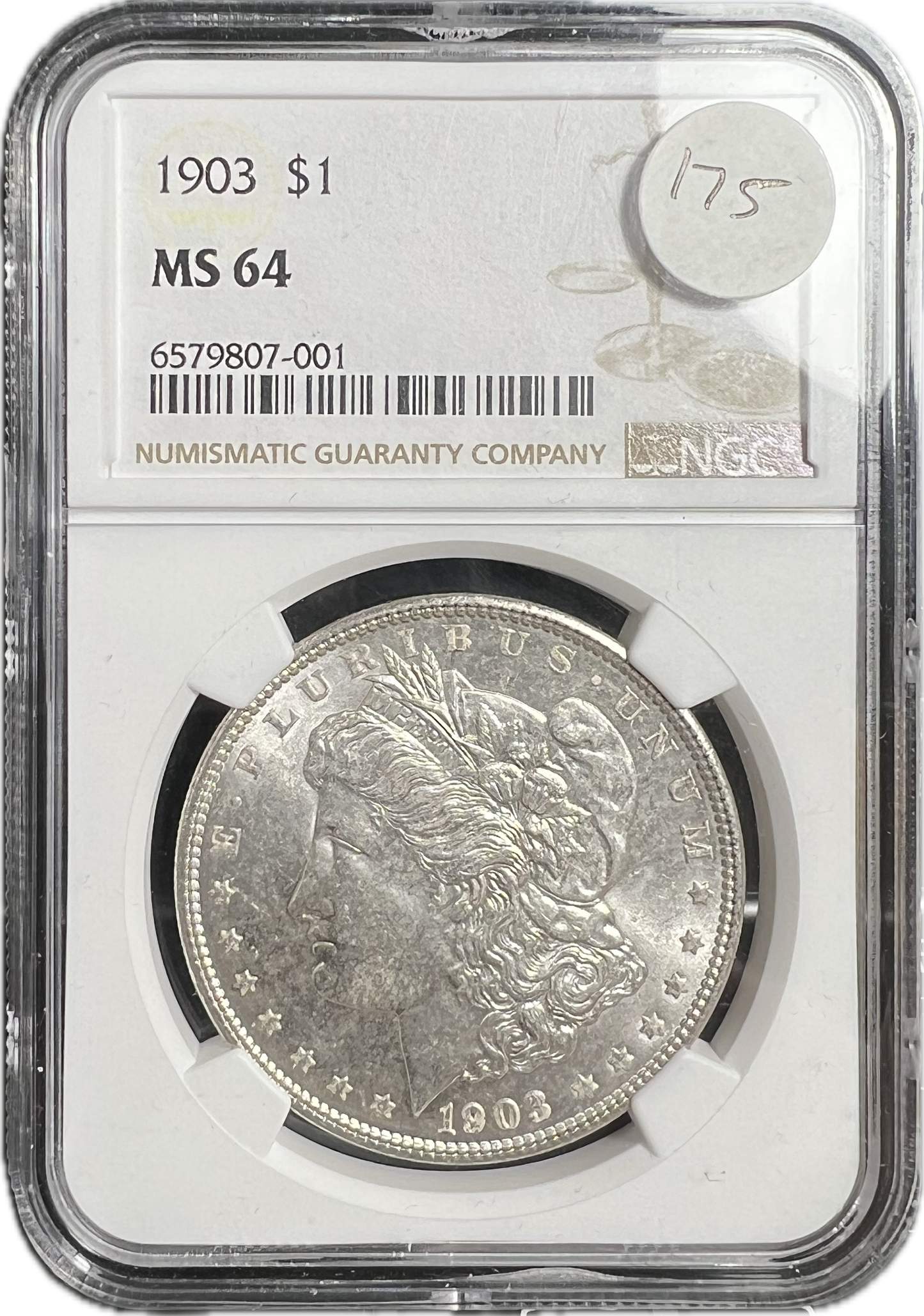 1903 $1 Morgan Dollar NGC MS64
