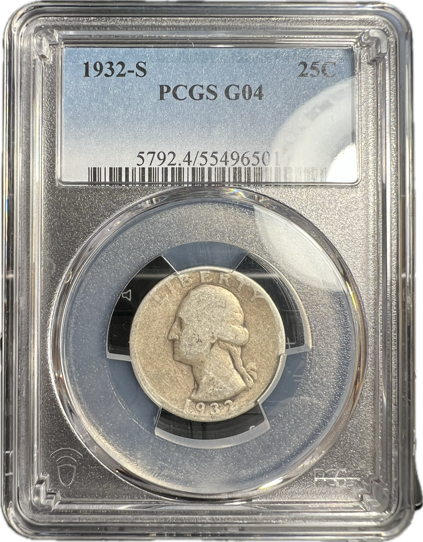 1932-S 25C Washington Quarter PCGS G04