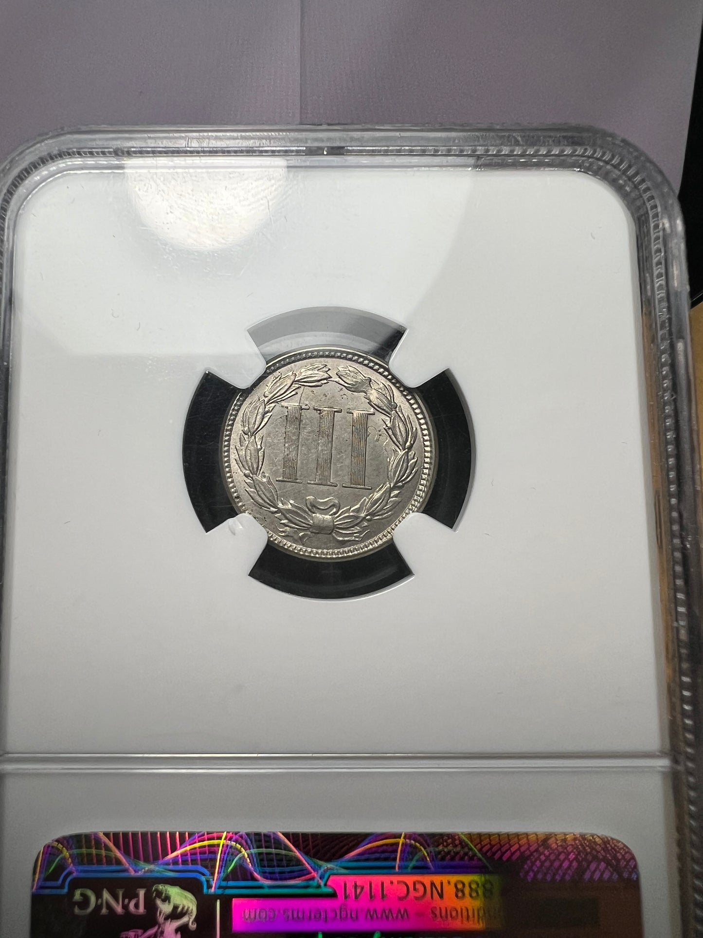 1865 3CN NGC MS61