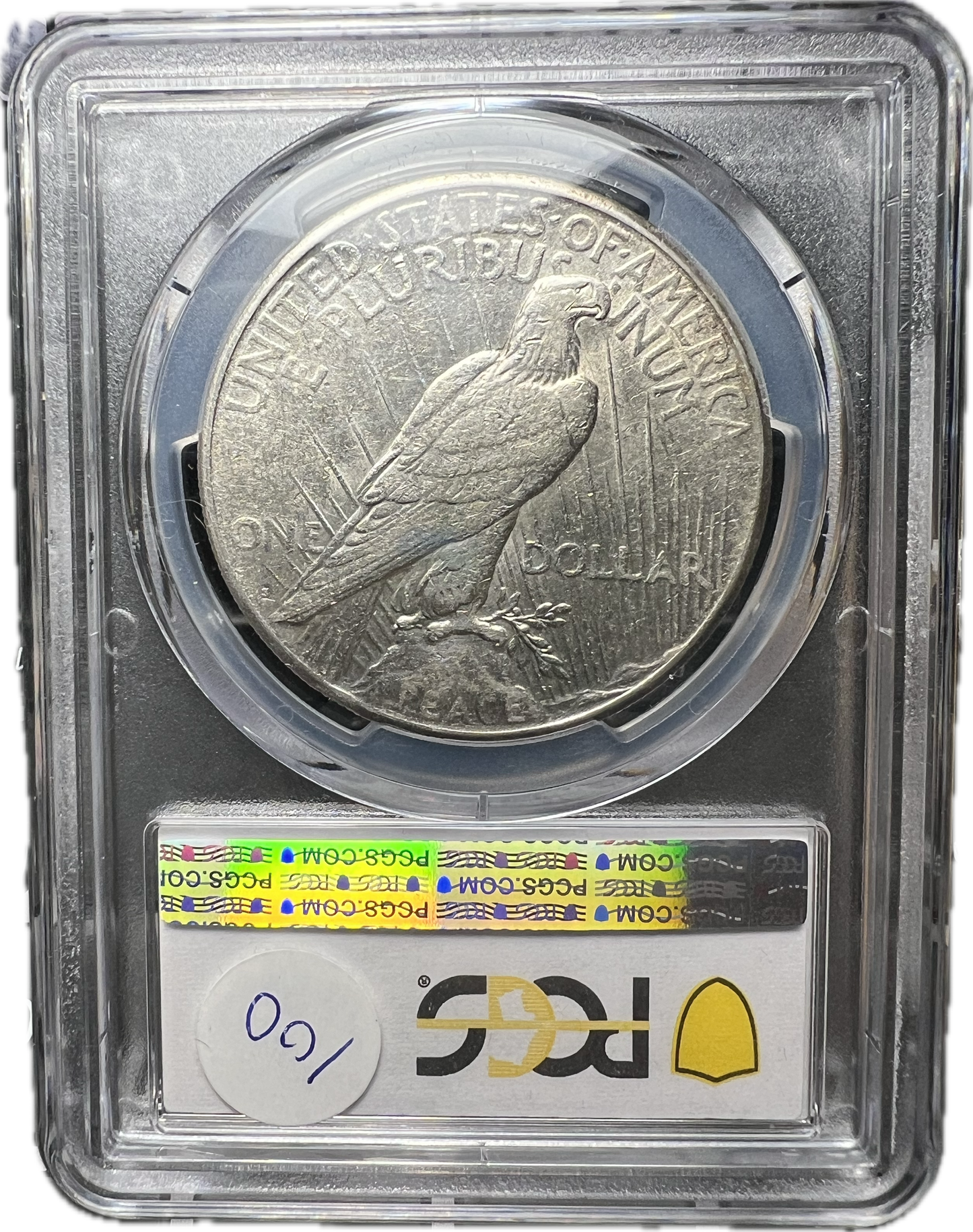 1924-S $1 Peace Dollar PCGS AU50