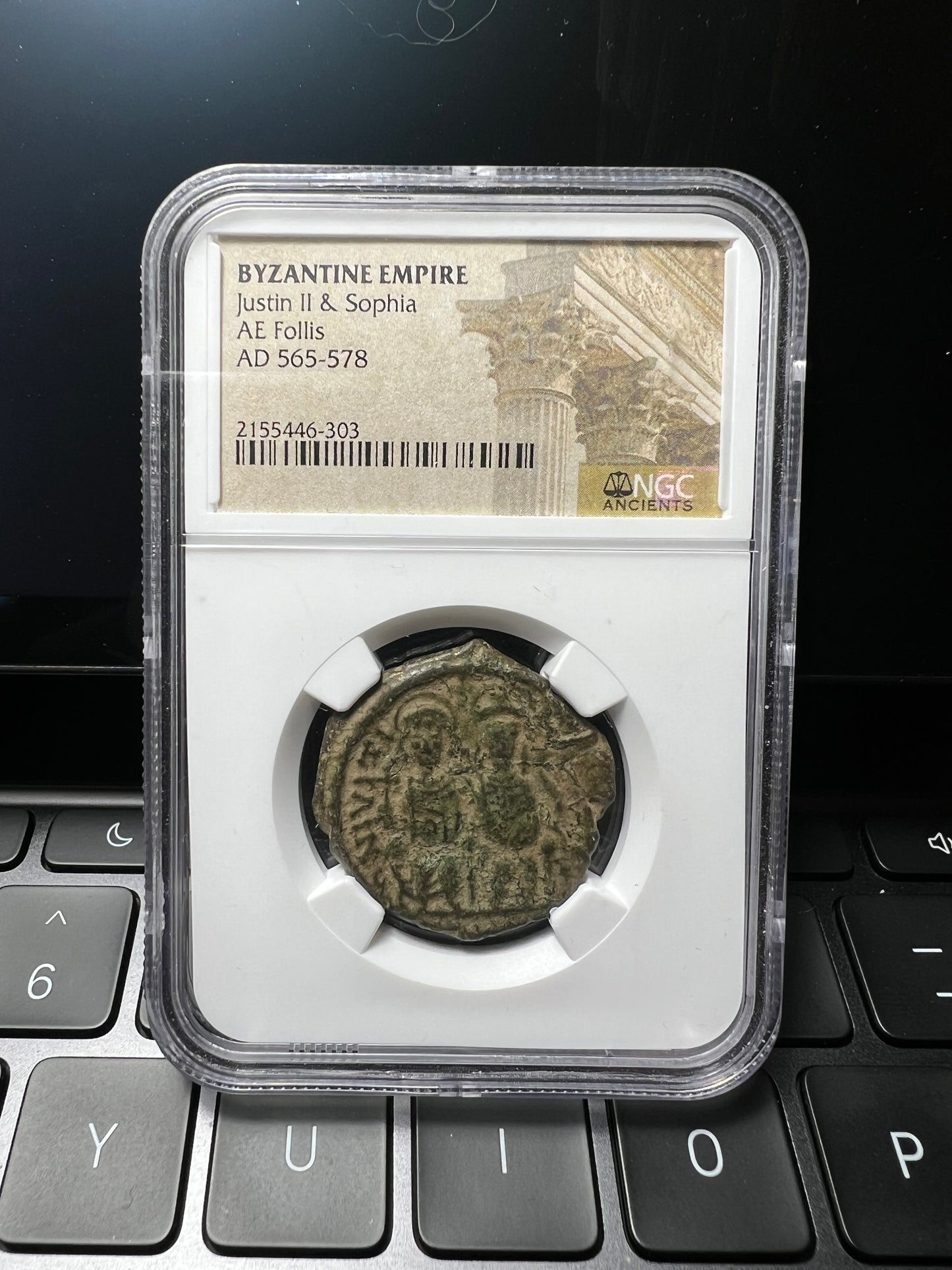 Byzantine Empire AD 565-578