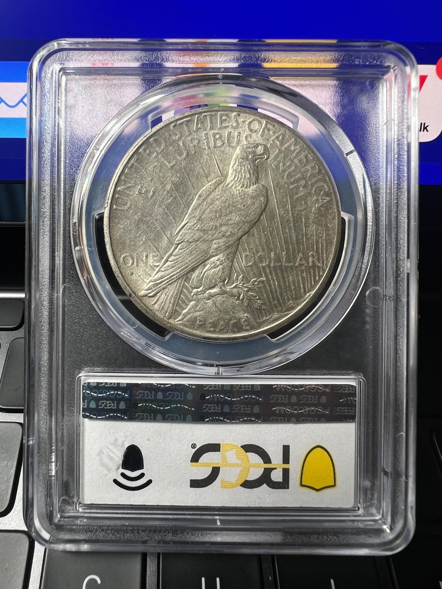 1926-S $1 Peace Dollar PCGS AU55