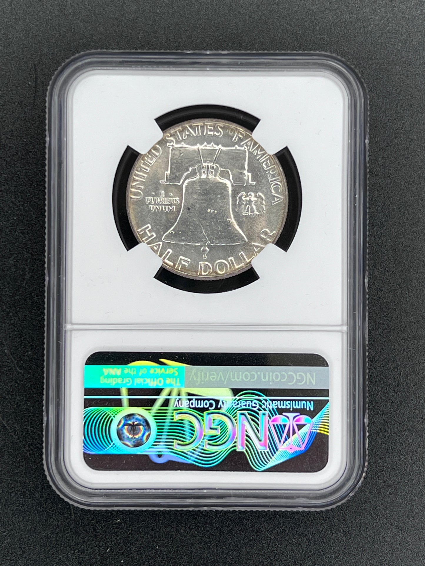 1957 50C Franklin Half Dollar NGC MS63