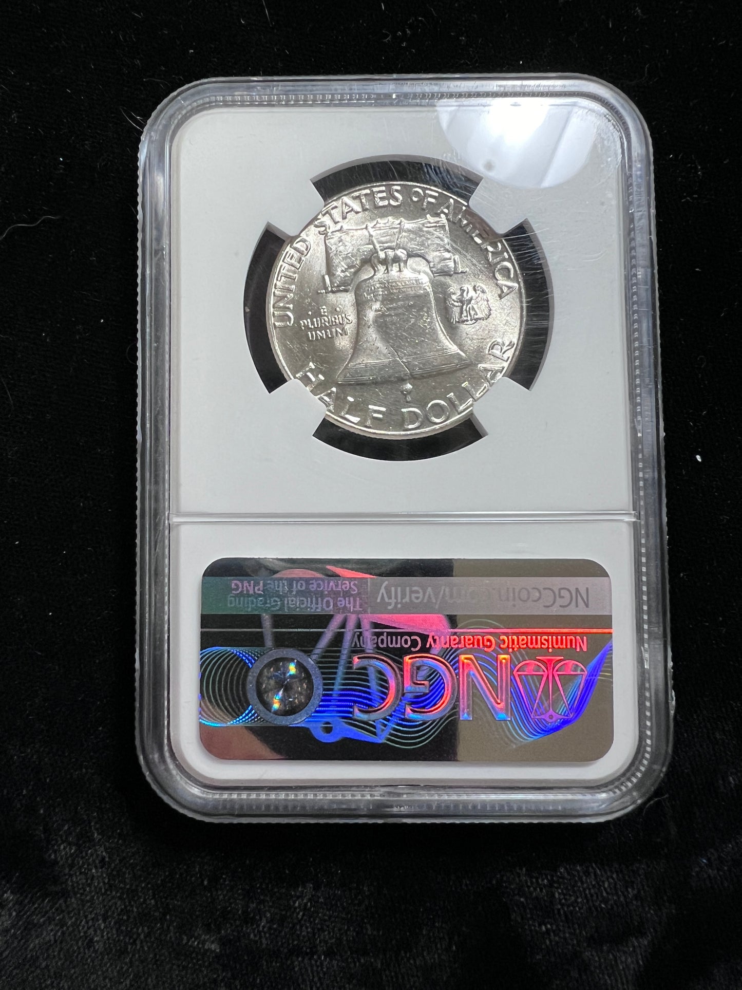 1956 50C Franklin Half Dollar NGC MS63