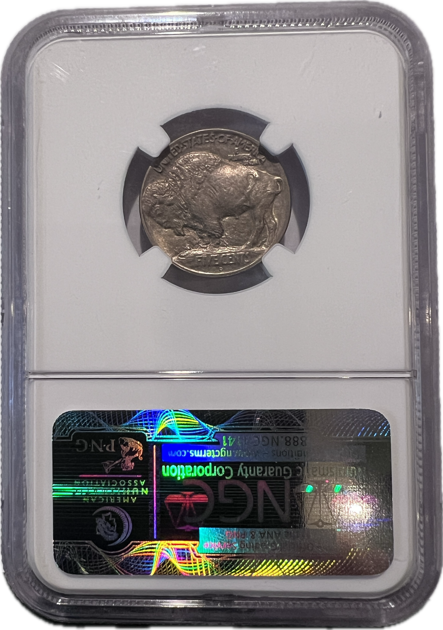 1913-D Type I 5C Buffalo Nickel NGC MS64