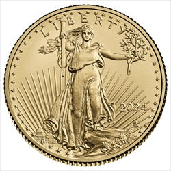2024 – 1/4 oz Gold American Eagle Coin – (BU)
