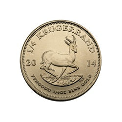 1/4 oz South African Gold Krugerrand (Varied Year)