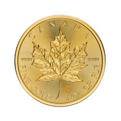 2025 1 oz Gold Canadian Maple Leaf .9999 (BU)