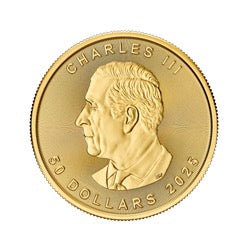 2025 1 oz Gold Canadian Maple Leaf .9999 (BU)