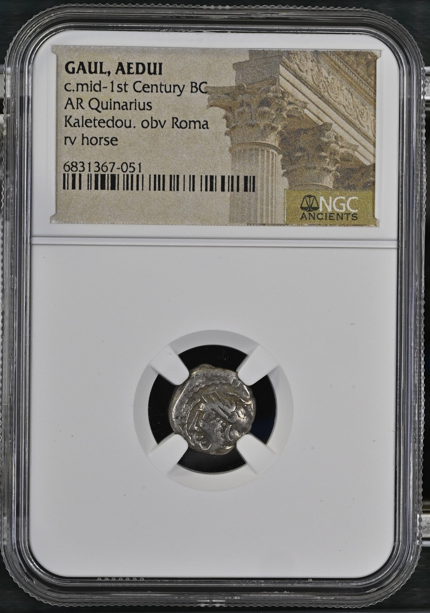 Gaul, Aedu Mid 1st cent. BC