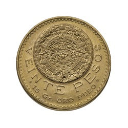 20 Peso Mexican Gold Coin – Varied Year