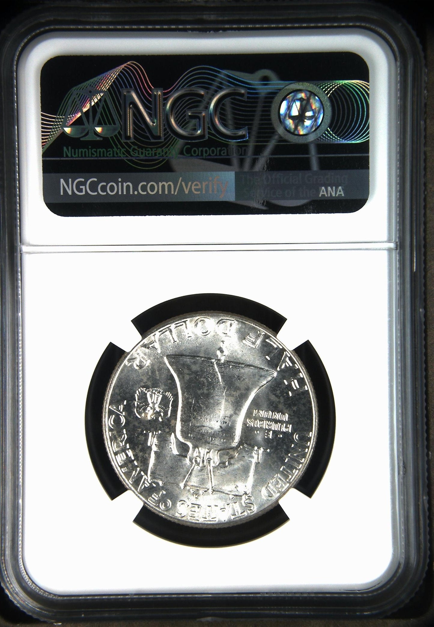 1961-D 50C Franklin Half Dollar NGC MS64 FBL