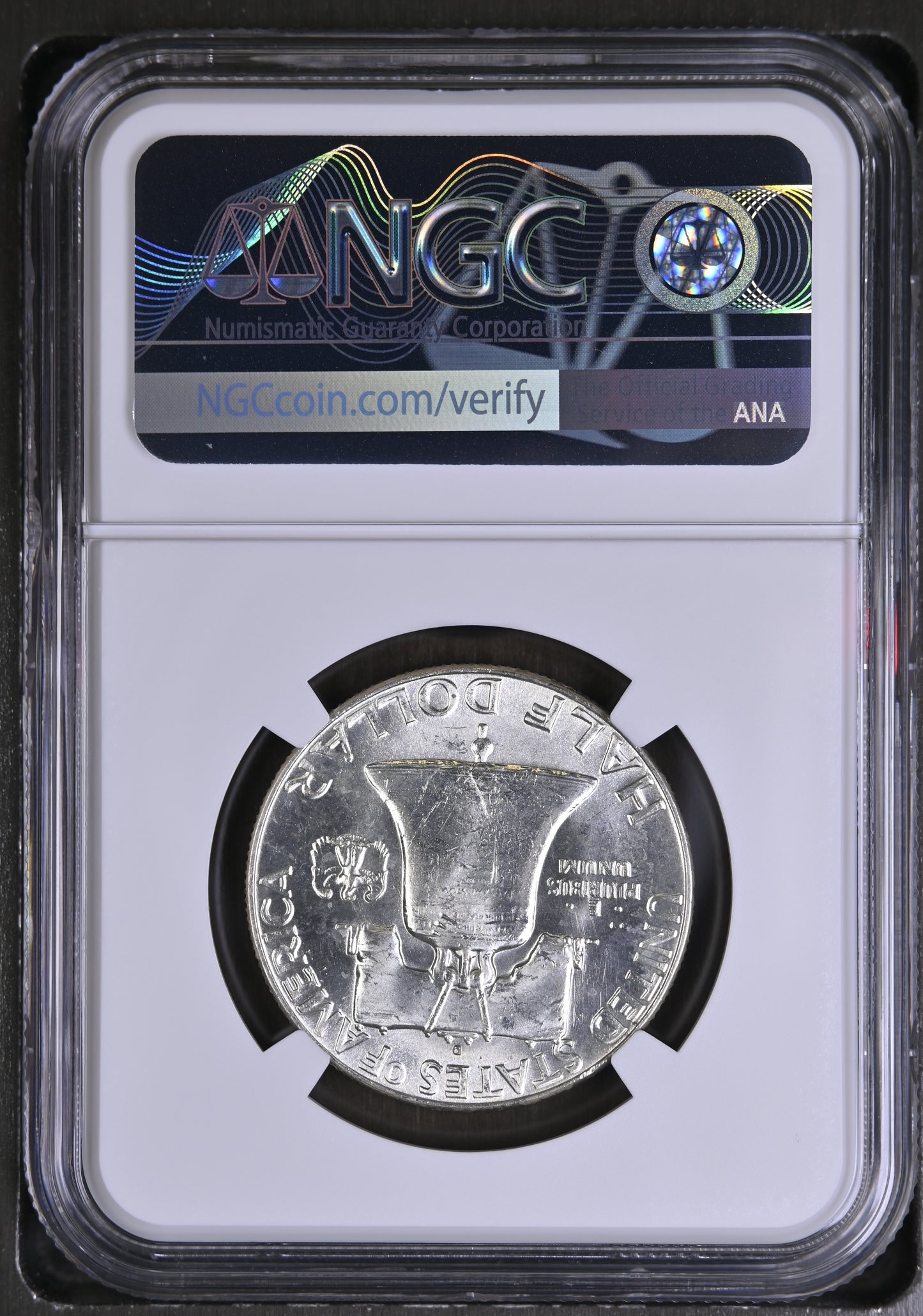 1963-D 50C Franklin Half Dollar NGC MS64