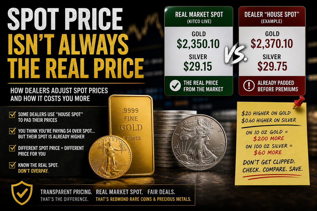 REAL Spot Price Explained | Kirkland WA Gold & Silver Dealer