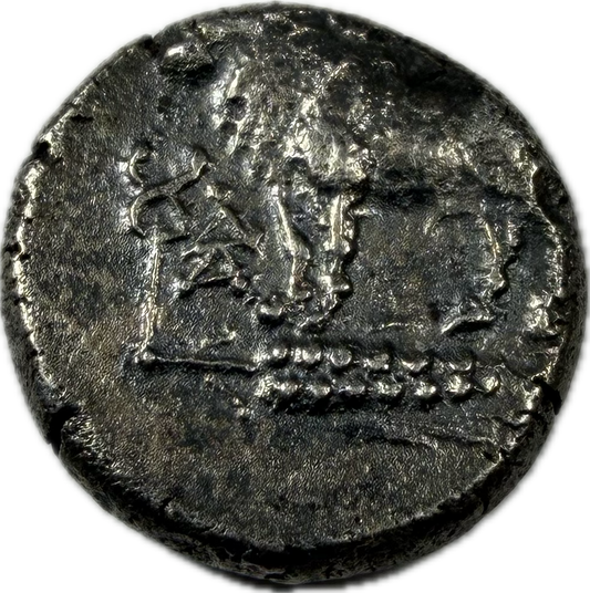 Obverse and stippled incuse reverse of a silver drachm from Kalchedon, Bithynia, featuring a bull standing on a grain ear