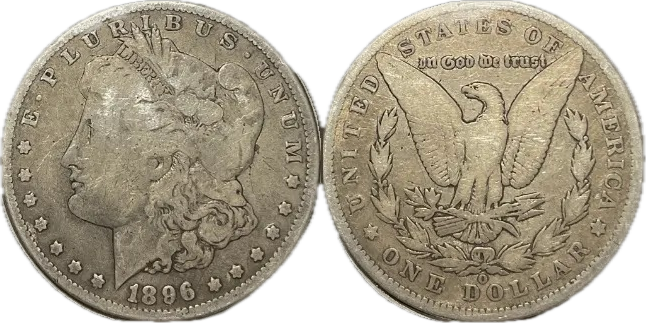 1896-O Morgan Dollar VG-8