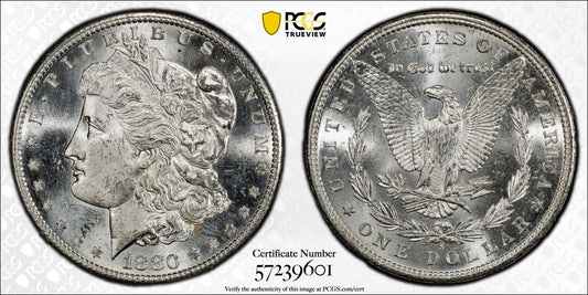 1880-S $1 Morgan Dollar PCGS MS63