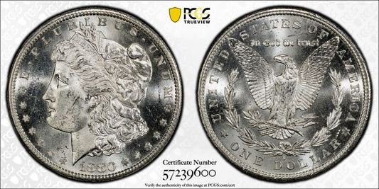 1880-S $1 Morgan Dollar PCGS MS63