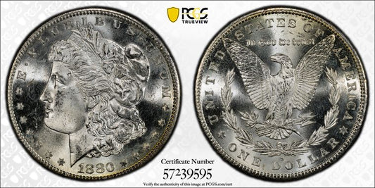 1880-S $1 Morgan Dollar PCGS MS64