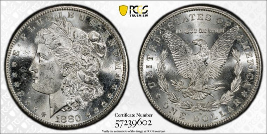 1880-S $1 Morgan Dollar PCGS MS63