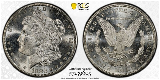 1880-S $1 Morgan Dollar PCGS MS633