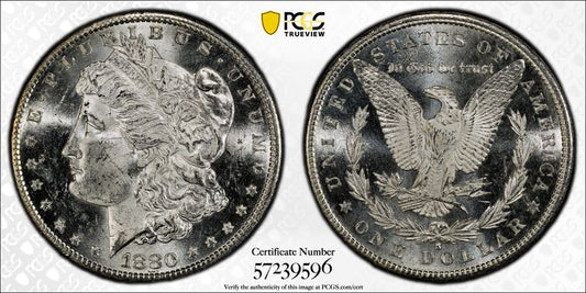 1880-S $1 Morgan Dollar PCGS MS63