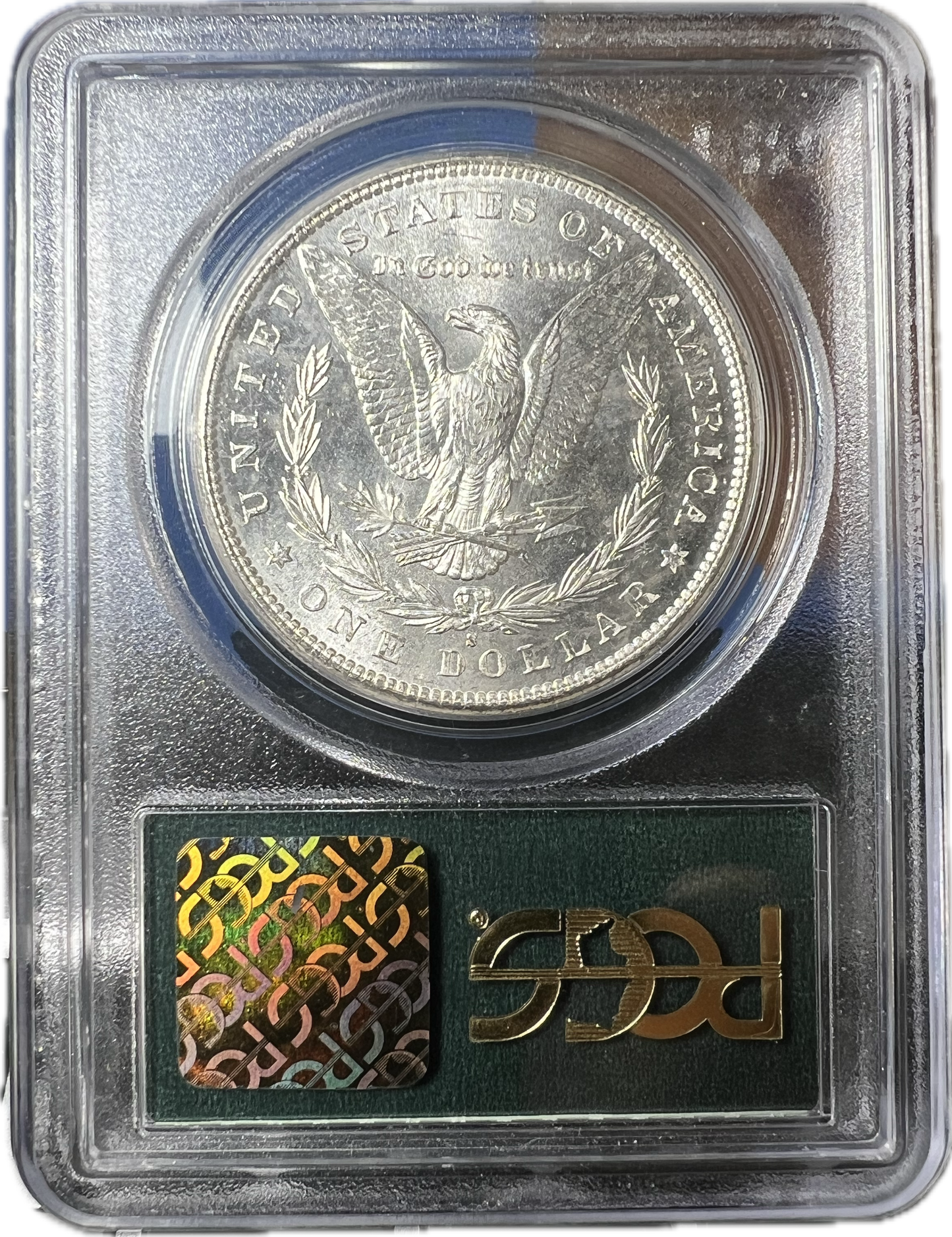 1881-S $1 Morgan Dollar PSGS MS64 (Gen 2 Holder)