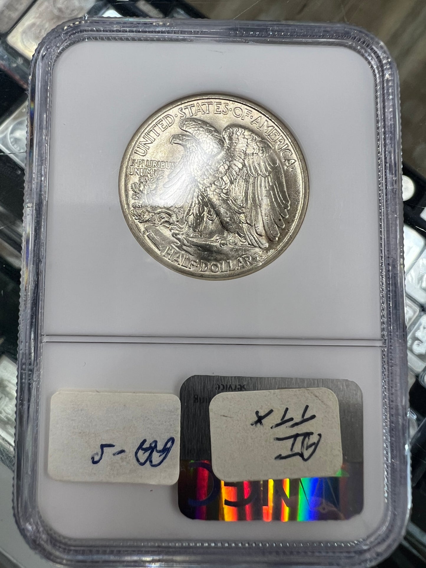 1946-S 50C Walking Liberty Half Dollar NGC MS64