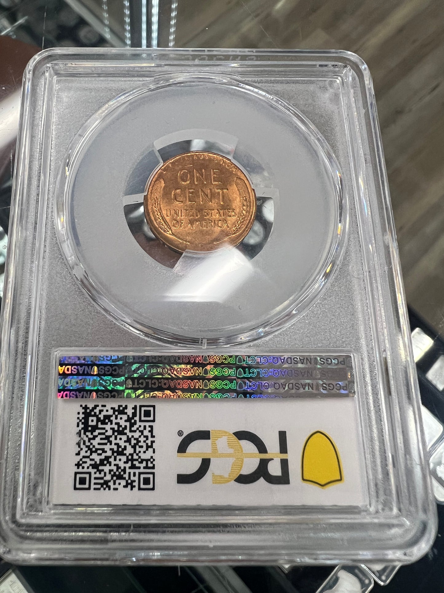 1938-S 1C Lincoln Cent PCGS MS66RD