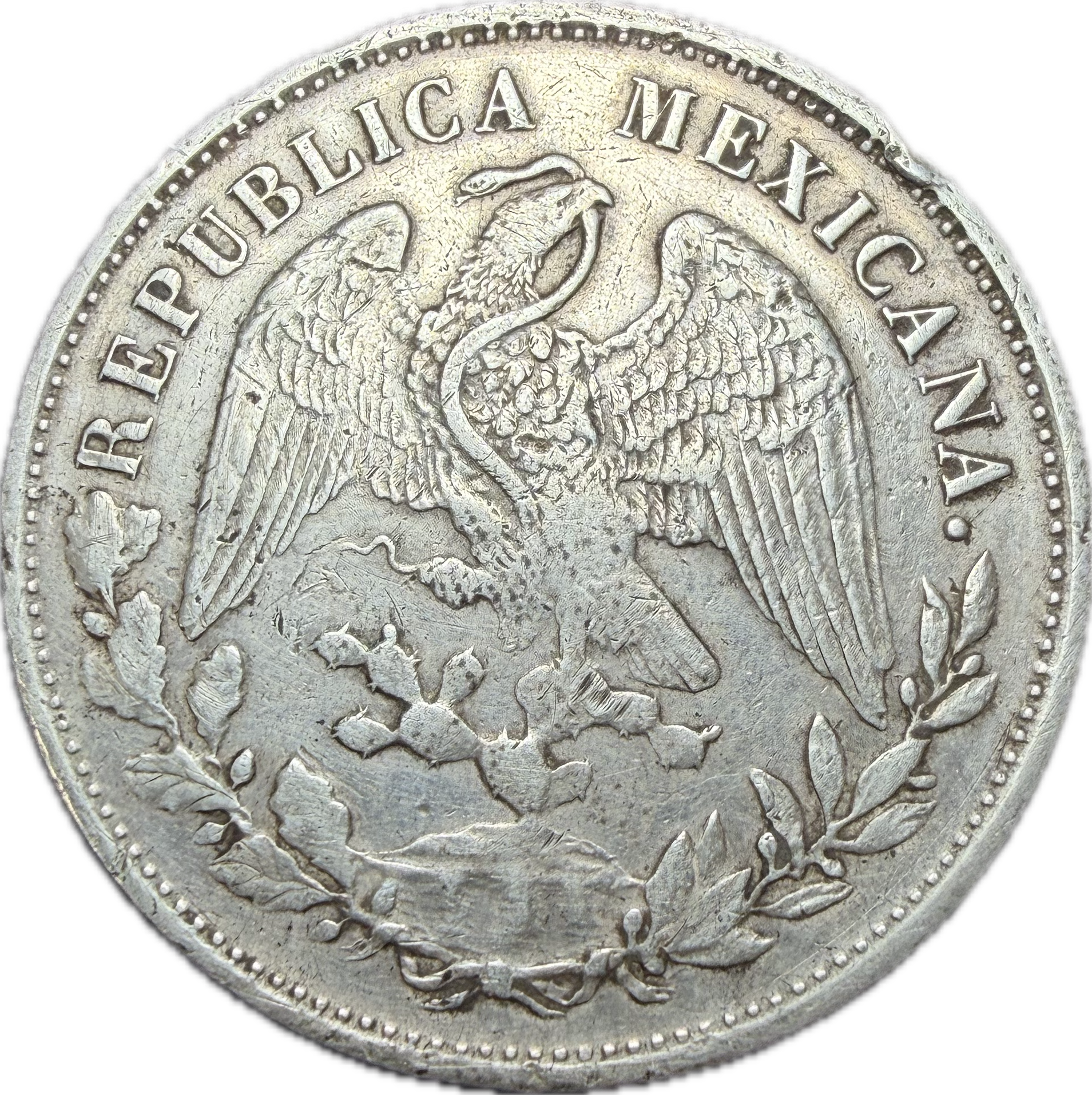 1898 Mo AM Mexico 1 Peso Silver Coin Cap & Rays | Mexican Un Peso Redmond Rare Coins 1898 Mo AM Mexico 1 Peso Silver Coin Cap & Rays | Mexican Un Peso Redmond Rare Coins