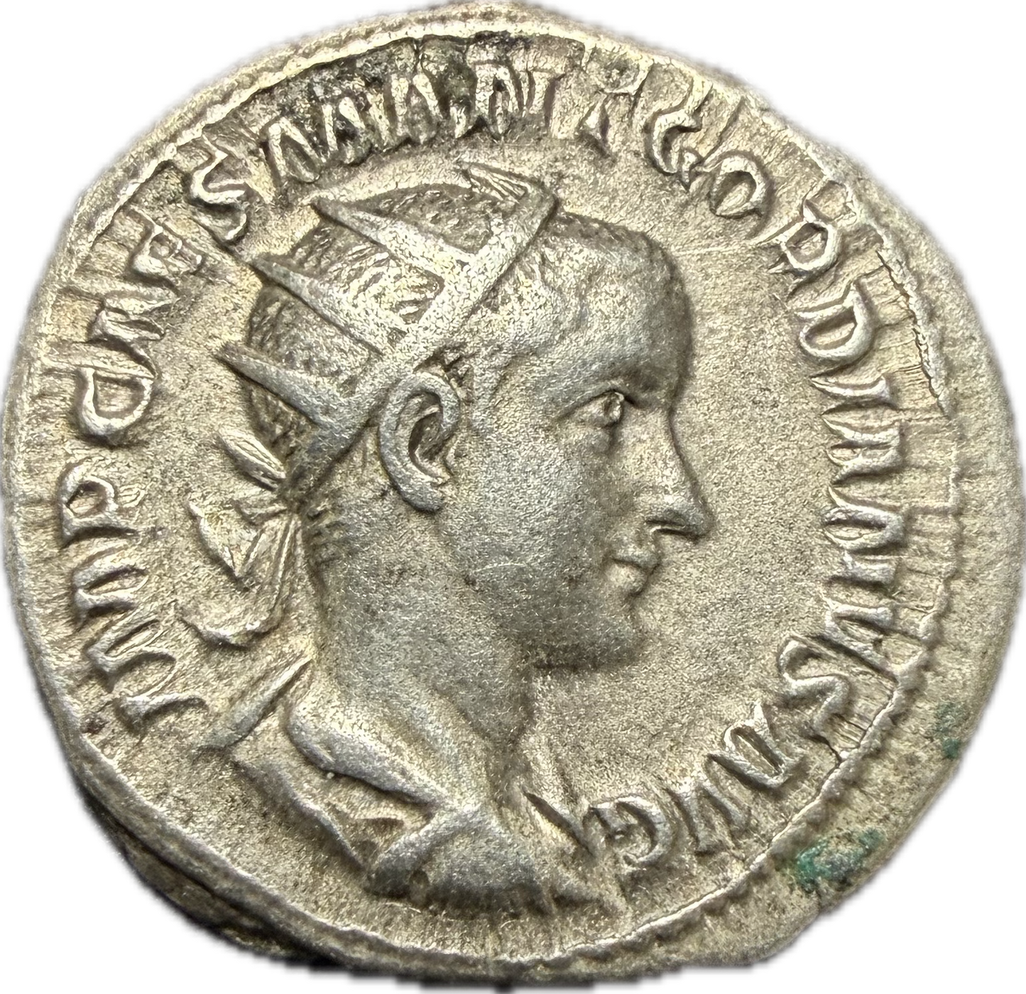 Gordian III Silver Antoninianus – ORIENS AVG Reverse – Roman Empire, AD 238–244