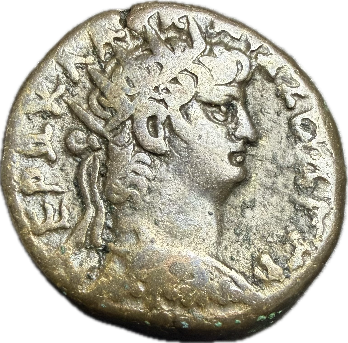 Nero Alexandrian Tetradrachm (AD 54-68) – Ancient Roman Egypt Silver Coin
