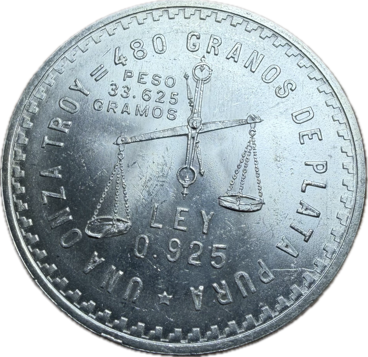 1949-Mo Mexico 1 Onza MS63