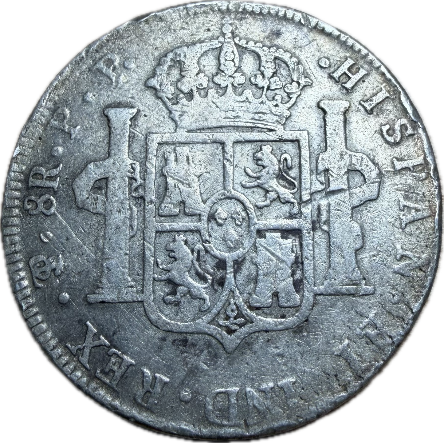 1802-Mo TH Mexico 8 Reales — F Details