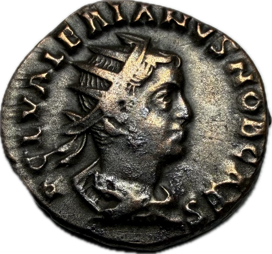 Valerian II Antoninianus — AD 256–258, PIETAS AVGG Reverse
