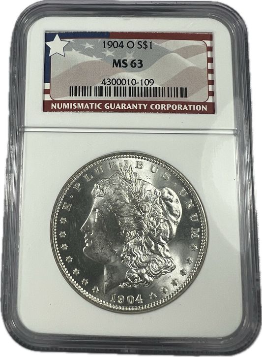 1904-O $1 Morgan Dollar NGC MS63