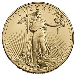 2024 – 1 oz Gold American Eagle Coin (BU)