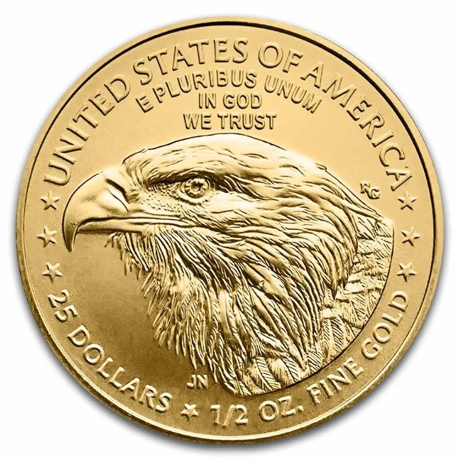 2025 1/2 oz American Gold Eagle (BU)